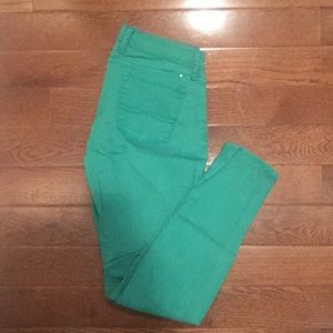 Lucky brand teal jeans